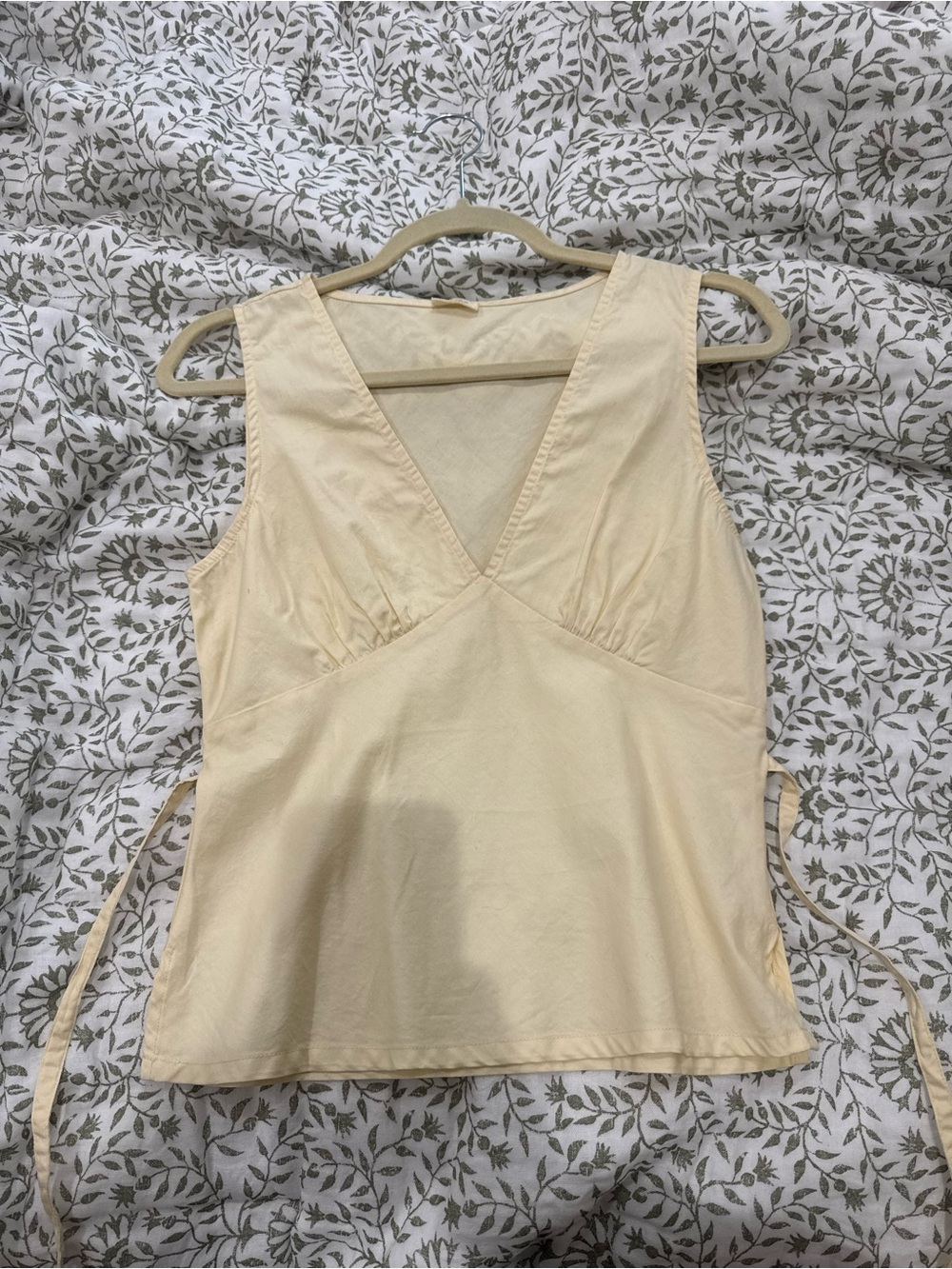 Yellow Brandy Melville top